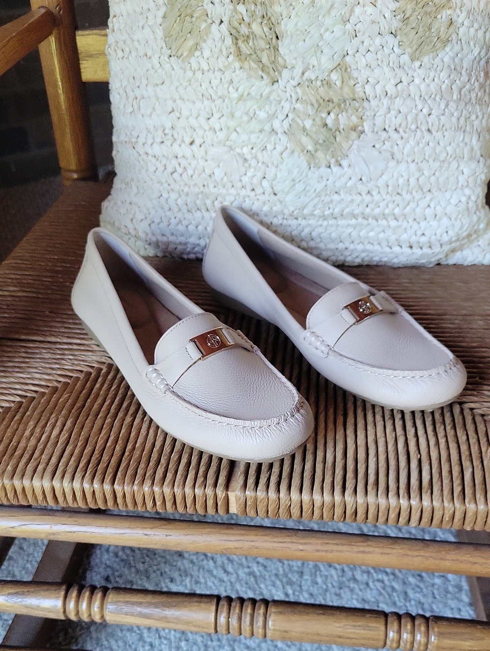 Giani Bernini Dialyn, loafers, bone, size 9.5M